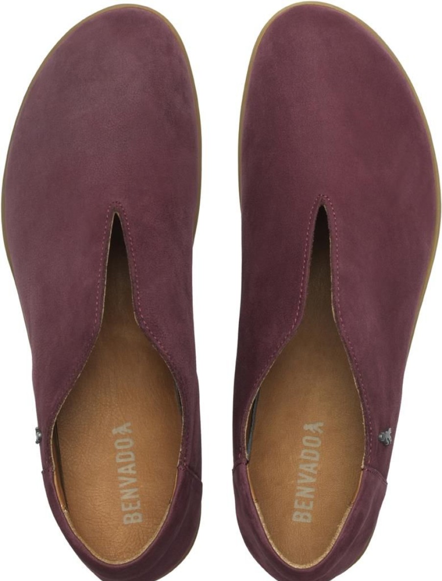 Benvado Slip On | Miki Bordeaux, Nubuk Ingrassato