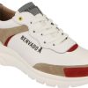 Benvado Sneaker | Thea Bianco/Rosso, Vitello Matt/Nubuk