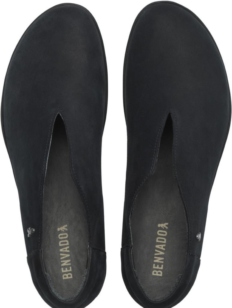 Benvado Slip On | Miki Nero, Nubuk Ingrassato