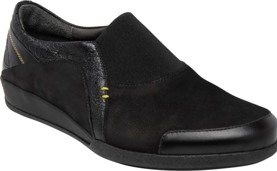 Benvado Slip On | Marilu Nero, Nubuk/Capra Vulcano