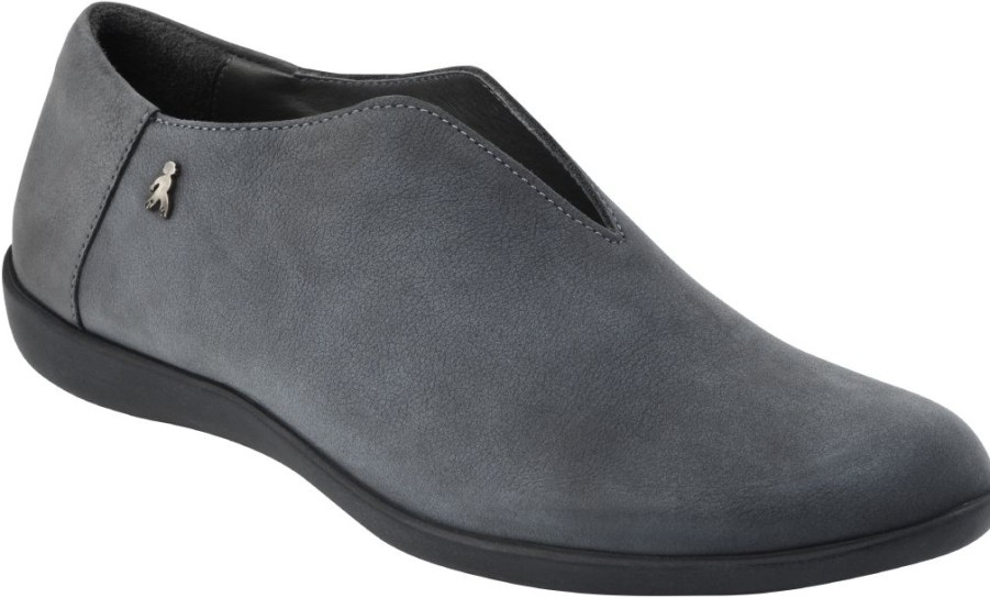 Benvado Slip On | Miki Antracite, Nubuk